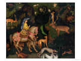 Buy The Vision of Saint Eustace, circa 1438-42 (Egg Tempera on Wood) at AllPosters.com