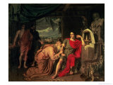 King Priam Begging Achilles for the Return of Hector's Body, 1824