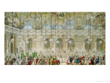 The Masked Ball at the Galerie Des Glaces, 17th February 1745 Giclee Print