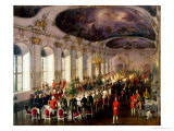 Buy Celebration on the Occasion of the Anniversary of the Military Order of Maria Theresa, 1861 at AllPosters.com