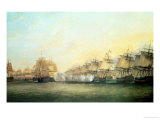 The Fourth Action off Trincomalee Between the English under Admiral Sir Edward Hughes (c. 1720-94)