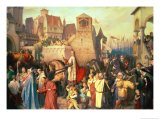 Buy Duke Leopold the Glorious (1176-1230) Enters Vienna on His Return from the Crusades at AllPosters.com