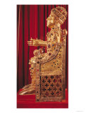 Reliquary Statue of Saint Foy, circa 980 (Gold, Silver, Wood, Precious and Semi-Precious Stones)