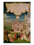 Buy The Parable of the Wise and Foolish Virgins, Section of Wing Panel from the Mompelgarter Altarpiece at AllPosters.com