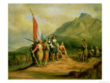 The Landing of Jan Van Riebeeck (1619-77) 6th April 1652, 1850