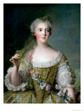 Buy Portrait of Madame Sophie (1734-82), Daughter of Louis XV, at Fontevrault, 1748 at AllPosters.com