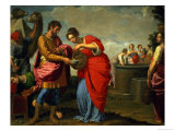 Rebecca and Eliezer at the Well, circa 1626-27