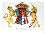 Coat of Arms of Jane Seymour (circa 1509-37), Third Wife of King Henry Viii of England (1491-1547)
