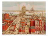 Brooklyn Bridge, circa 1883