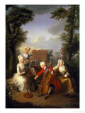 Buy The Music Party, Frederick, Prince of Wales and His Sisters, circa 1733 at AllPosters.com