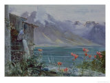 Buy Ferritet, Lake Geneva, 1882 at AllPosters.com