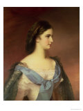 Buy Empress Elizabeth of Bavaria (1837-98) as a Young Woman at AllPosters.com