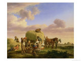 Buy Haymakers Resting in a Field at AllPosters.com
