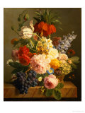 Still Life with Flowers and Fruit, 1827
