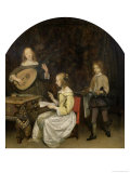 The Concert: Singer and Theorbo Player