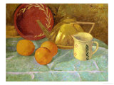 Buy Still Life with Fruit and a Pitcher or Synchronization in Yellow, 1913 at AllPosters.com