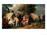 Buy The Acrobats' Camp, Epsom Downs at AllPosters.com