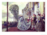 Buy The Empress Elizveta Petrovna (1709-62) at Tsarskoe Selo, 1905 at AllPosters.com