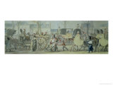 Buy Wounded French Soldiers Entering Paris on the Boulevard Saint-Martin after the Battle of Montmirail at AllPosters.com