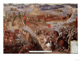 The Taking of Tenochtitlan by Cortes, 1521