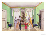 Krampus and St. Nicholas from the Journal of Carl Baumann Written 1813-25