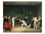 A Fencing Scene, 1827