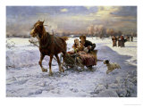 Lovers in a Sleigh