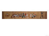 A Convoy of Mongols, Chinese, 14th Century