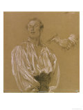 Buy Portrait Study of a Man in a White Shirt at AllPosters.com