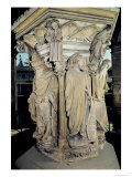 Buy Well of Moses, Detail Showing the Hexagonal Pedestal at AllPosters.com