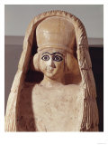 Head of a Statue of Ishtar, with a Headdress, from the Temple of Ushtar at Mari Syrian 2800-2300 BC