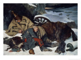 Buy Scene from the Retreat from Russia, 1835 at AllPosters.com