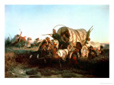 The Attack on the Emigrant Train, 1856