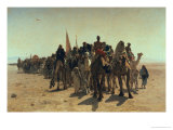 Buy Pilgrims Going to Mecca, 1861 at AllPosters.com