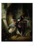 Buy Two Boys Dressing up as Soldiers at AllPosters.com