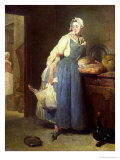 Buy The Kitchen Maid with Provisions, 1739 at AllPosters.com