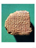 Babylonian Tablet, Saturn Ephemeris, circa 500 BC