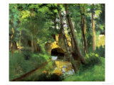 The Little Bridge, Pontoise, 1875