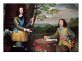 Portrait of Charles I (1600-49) and Sir Edward Walker (1612-77)