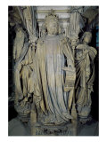 Buy King David, Moses (Left), Jeremiah (Right), Detail of the Hexagonal Pedestal of the Well of Moses at AllPosters.com