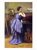 Buy The Woman in Blue, 1874 at AllPosters.com