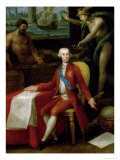 Portrait of Jose Monino the Count of Floridablanca