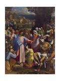 The Raising of Lazarus, C.1517-19 (Oil on Canvas Transferred from Wood)