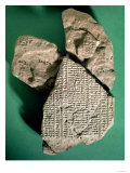 Babylonian Tablet for Calculating Jupiter's Movements, circa 500 BC
