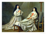Buy Mother Catherine-Agnes Arnauld (1593-1671) and Sister Catherine of St. Suzanne Champaigne (1636-86) at AllPosters.com