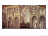 The Interior of Toledo Cathedral, 1856