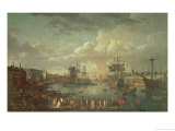 Buy View of the Port at Brest at AllPosters.com