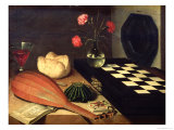 Buy Still Life with Chess-Board, 1630 at AllPosters.com