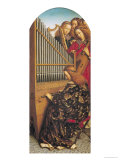 Angel Musicians, Detail from the Right Hand Side of the Ghent Altarpiece, 1432