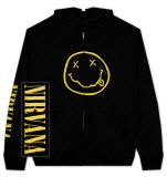 Zip Hoodie: Nirvana - Smile